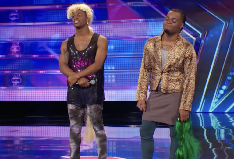 Howie Mandel’s Surprise Golden Buzzer Moment for Emmanuel & Phillip Hudson | AGT Archives